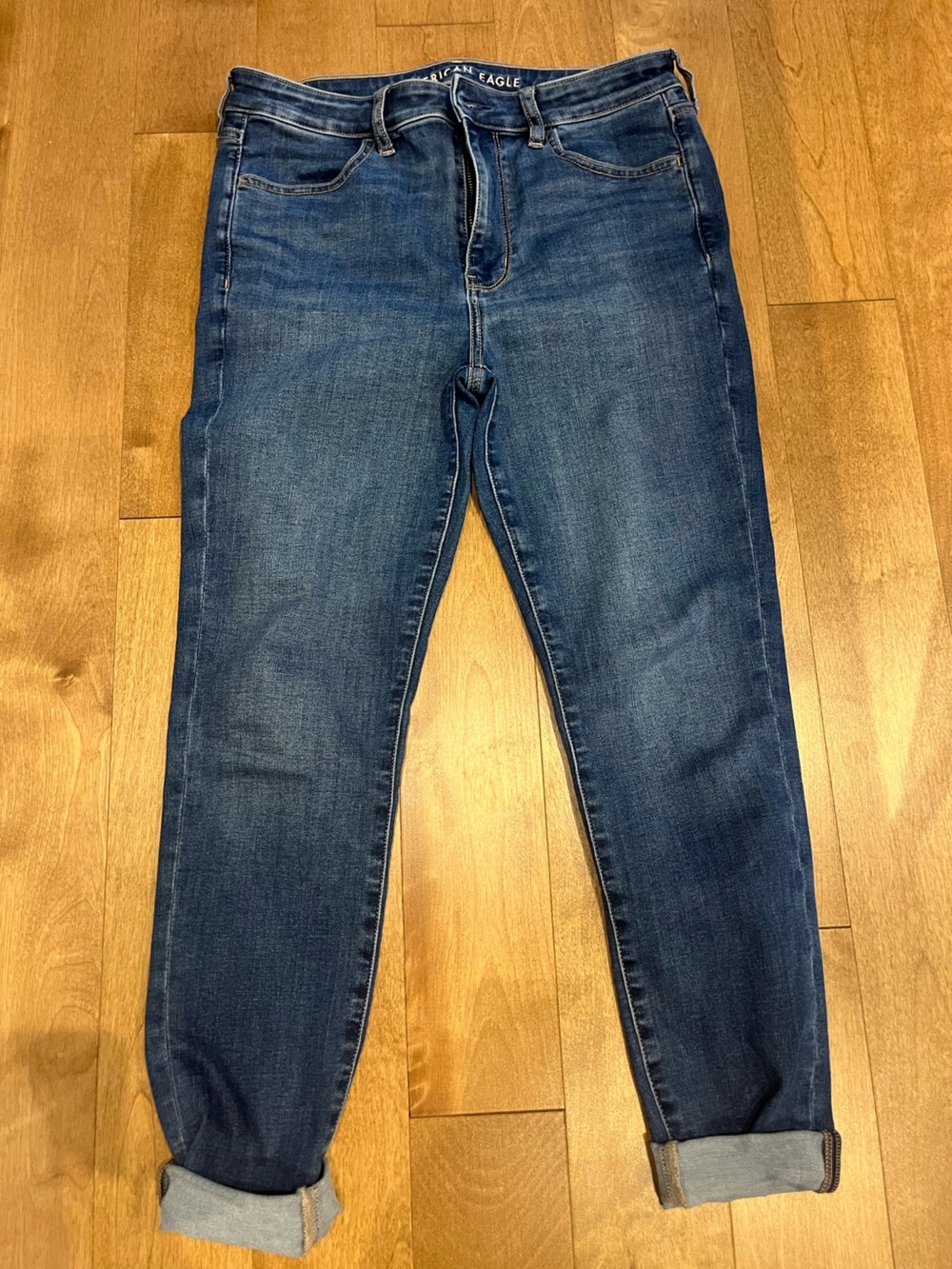 American Eagle Outfitters women’s regular Jeans - Dark Blue Denim